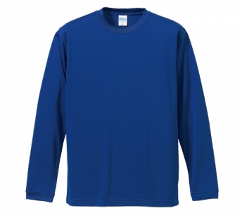 4.7オンス ドライ シルキータッチ ロングスリーブ Ｔシャツ（ローブリード）