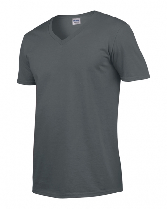 4.5oz ソフトスタイル VネックTシャツ