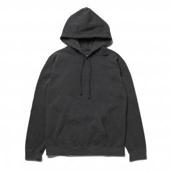 9.5oz ガーメントダイ フーデット スウェットシャツ