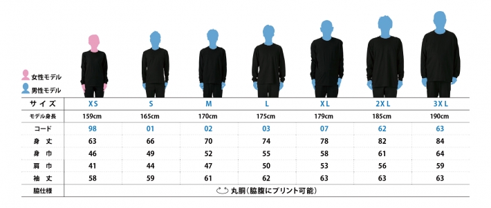 サイズ表