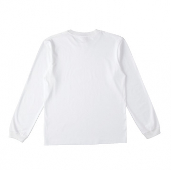 オーガニックコットンロングスリーブTシャツ(リブ有り)