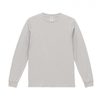 4.4オンス ドライスムースリサイクルポリエステル ロングスリーブ Tシャツ