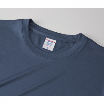 4.4オンス ドライスムースリサイクルポリエステル ロングスリーブ Tシャツ