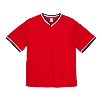 4.1オンス ドライアスレチック ルーズフィット ラインリブTシャツ