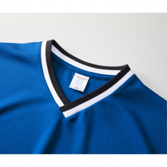 4.1オンス ドライアスレチック ルーズフィット ラインリブTシャツ